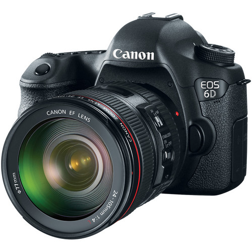 Canon 8035B009 EOS 6D Digital Camera with Canon 24-105mm f-4.0L IS USM AF Lens