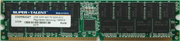 UPC 878294000279 product image for Generic D32RB2GZT Super Talent D400 2GB-128X4 BGA ECC-REG SA Server Memory | upcitemdb.com