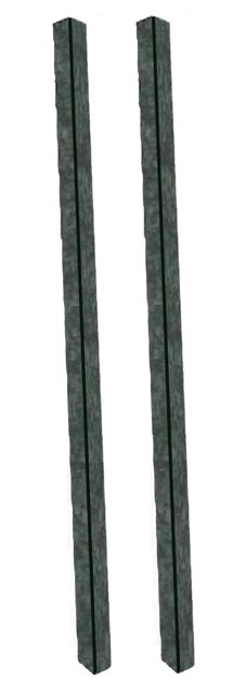 Aarco Products Inc. Dpp-4 Green Plastic Lumber Post Set 4 In. X 4 In. X 120 In.