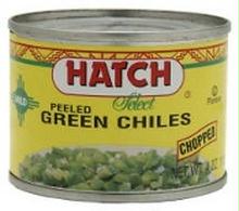 Hatch Farms Inc. 50113 Hatch Farms Green Chilies Mild Diced -24x4 Oz