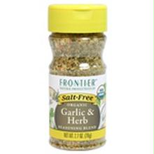 Frontier Natural Products B25142 Frontier Natural Salt-free Garlic And Herb Seasoning -6x2.7 Oz