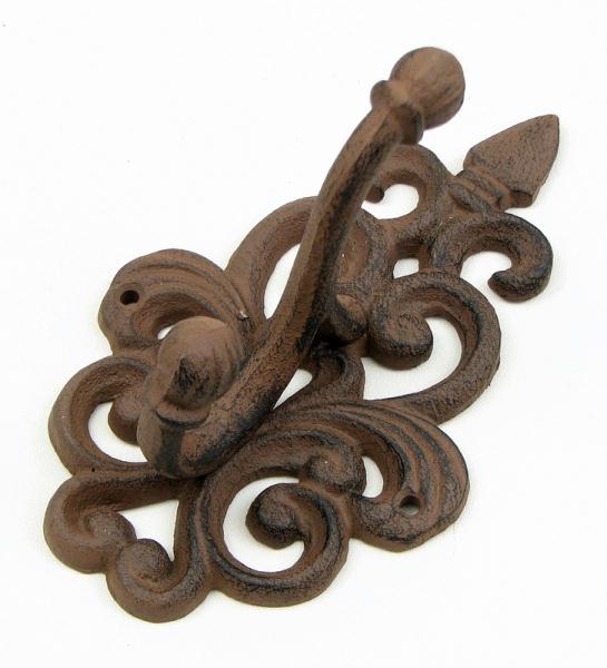 0184s-0493 Cast Iron Hook With Base