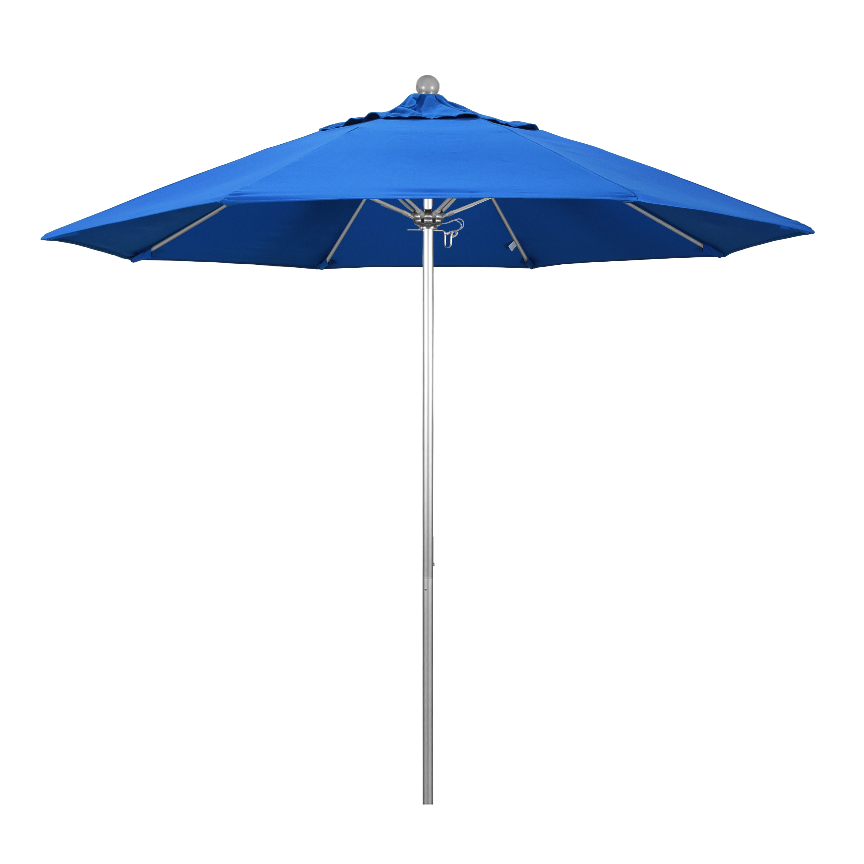 Alto908002-f03 9 Ft. Fiberglass Market Umbrella Pulley Open S Anodized-olefin-pacific Blue