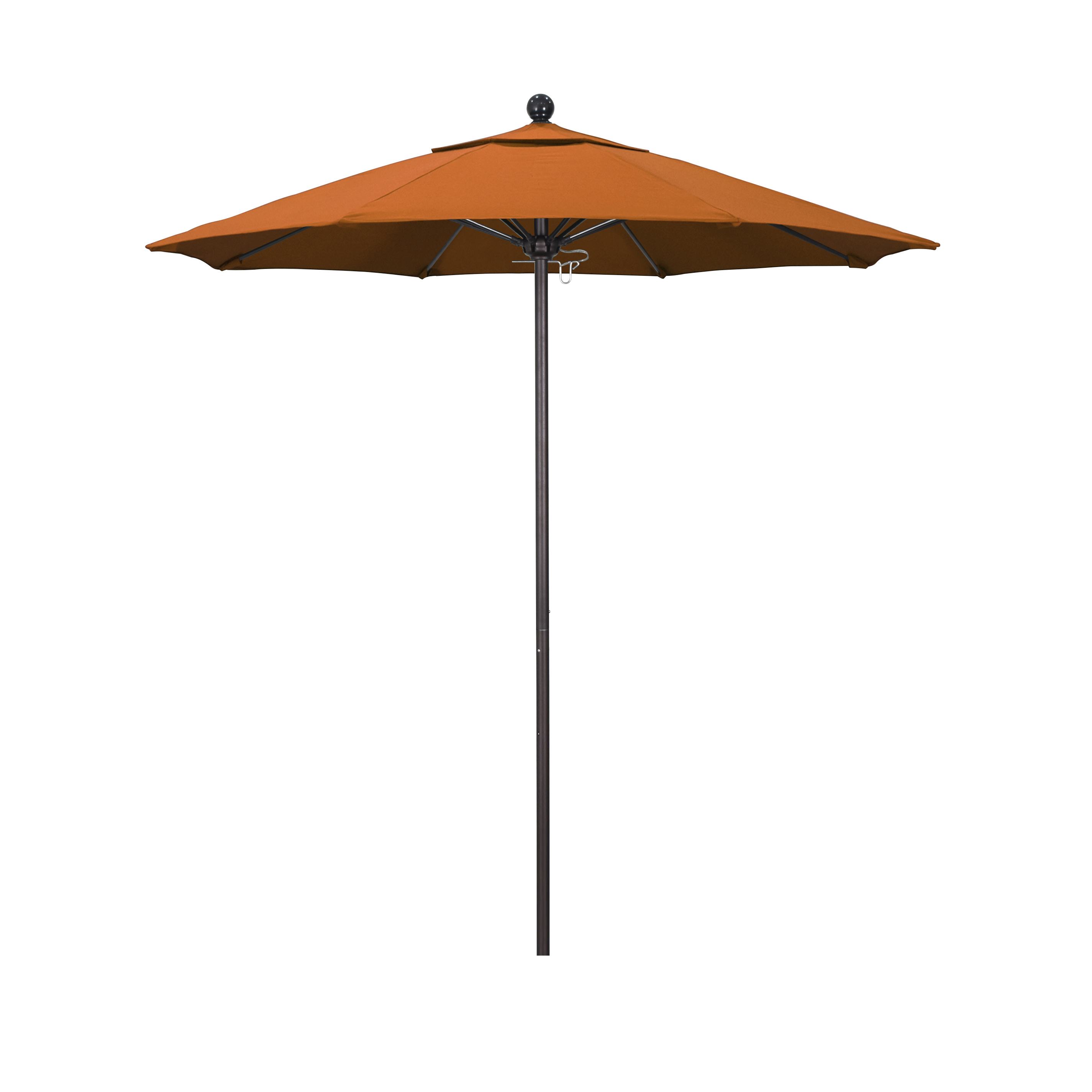 Alto758117-sa17 7.5 Ft. Fiberglass Market Umbrella Pulley Open Bronze-pacifica-tuscan