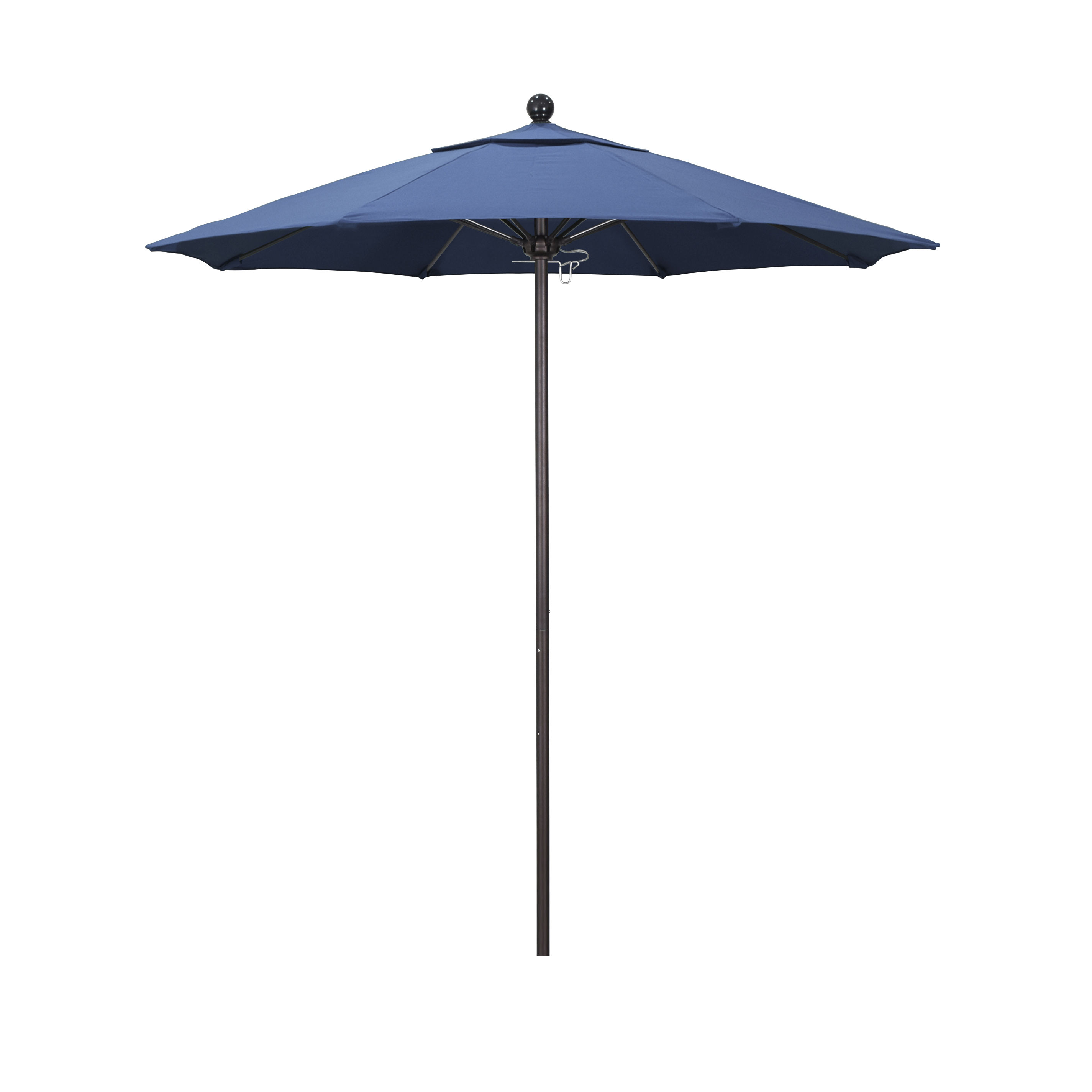 Alto758117-sa26 7.5 Ft. Fiberglass Market Umbrella Pulley Open Bronze-pacifica-capri