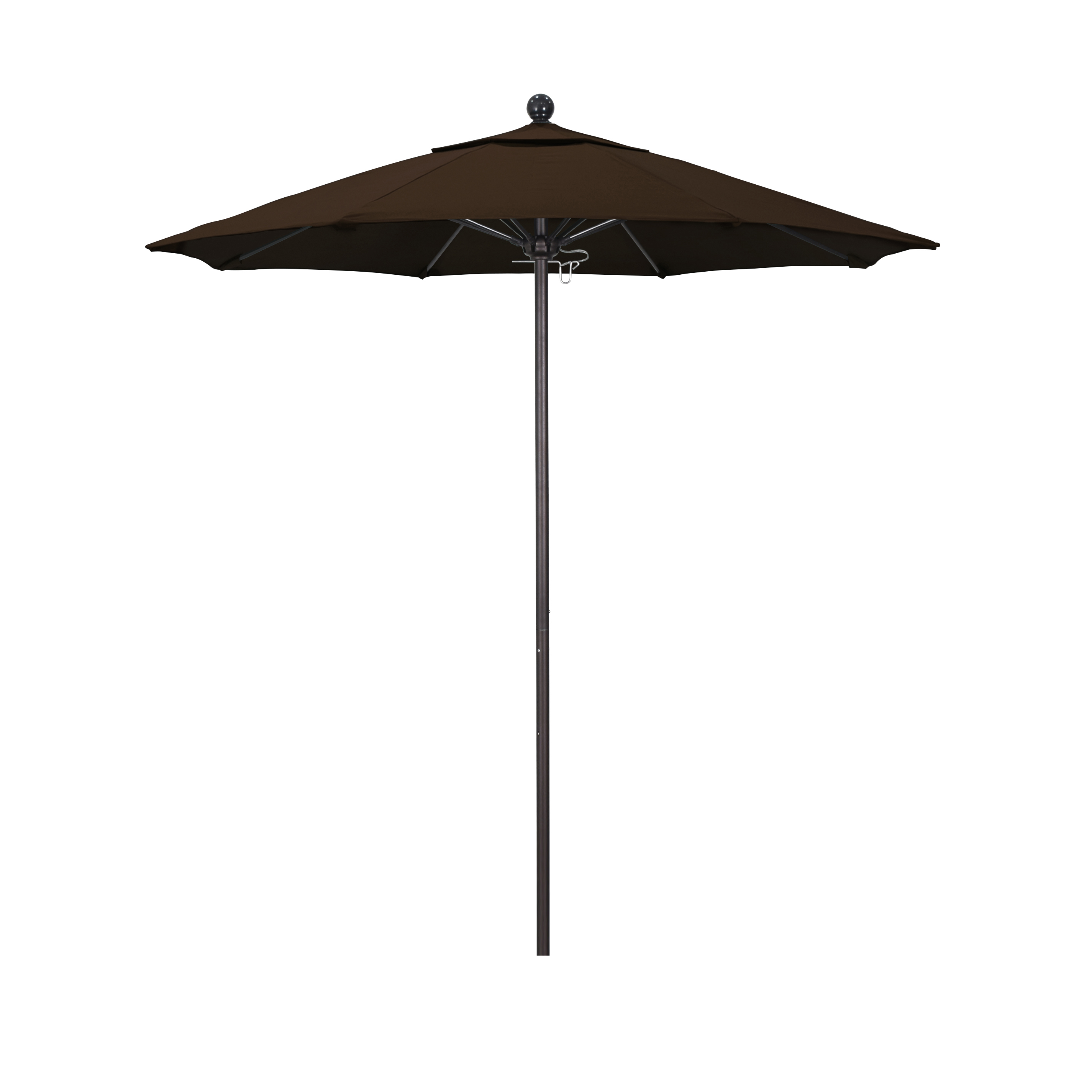 Alto758117-sa32 7.5 Ft. Fiberglass Market Umbrella Pulley Open Bronze-pacifica-mocha