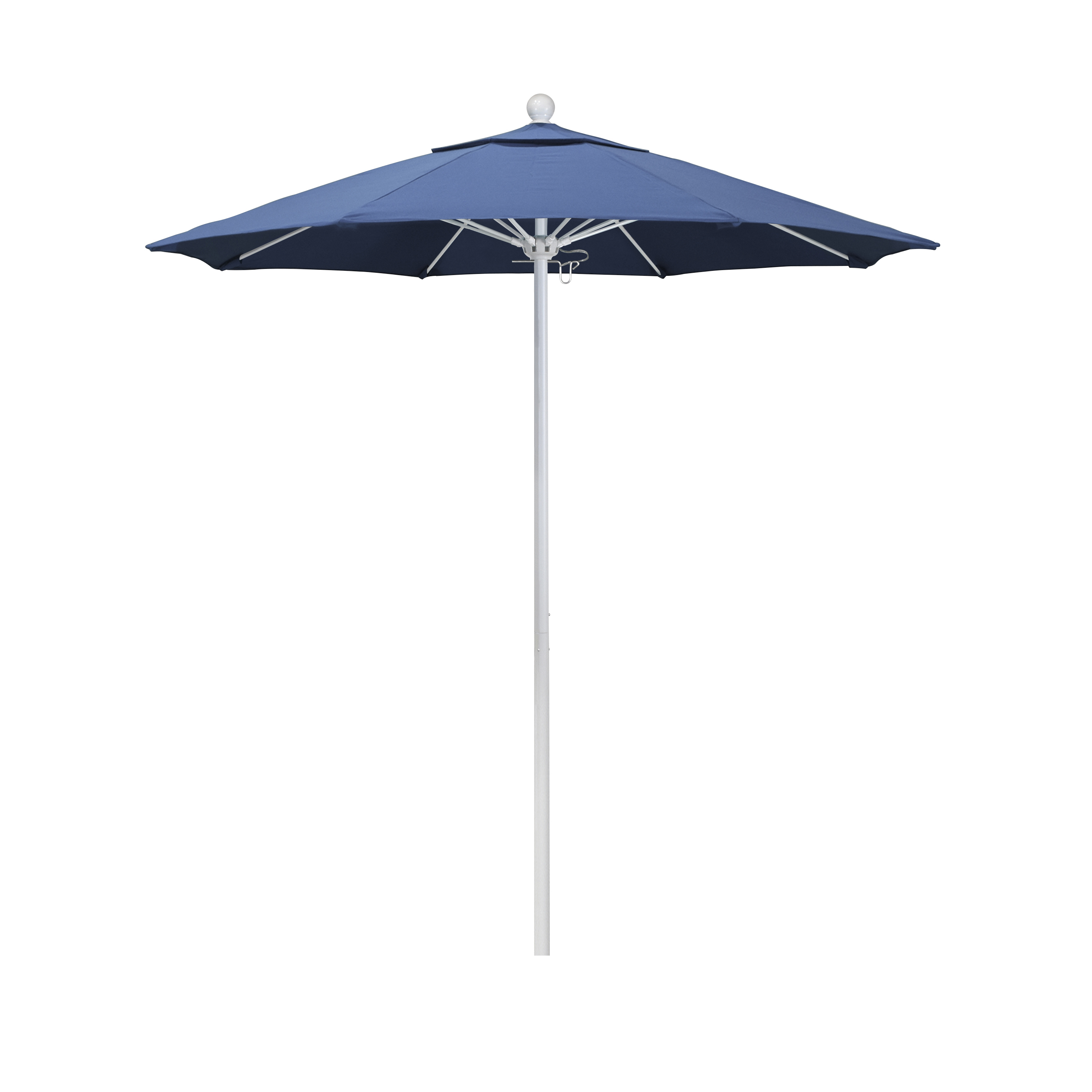 Alto758170-sa26 7.5 Ft. Fiberglass Market Umbrella Pulley Open Mwhite-pacifica-capri