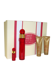 W-gs-1401 360 Red - 4 Pc - Gift Set