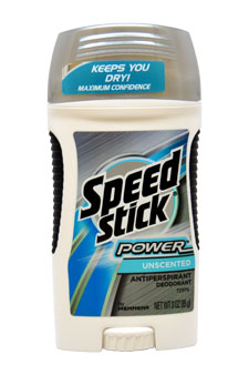 M-bb-1541 Speed Stick Unscented Antiperspirant Deodorant - 3 Oz - Deodorant Stick