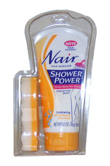 UPC 022600233039 product image for Nair U-BB-1192 Shower Power Exfoliating Hair Remover Exfoliating Body Cream - 5. | upcitemdb.com