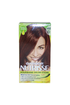 Garnier U-hc-3703 Nutrisse Nourishing Color Creme No. 452 Dark Reddish Brown - 1 Application - Hair Color