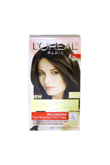 U-hc-3484 Excellence Creme Pro - Keratine No. 4 Dark Brown - Natural - 1 Application - Hair Color