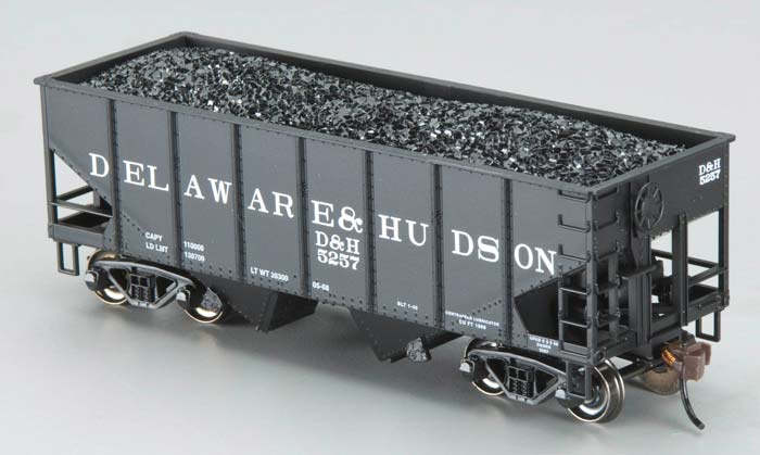 Bac19505 Ho 55t 2-bay Hopper With Coal Load D And H