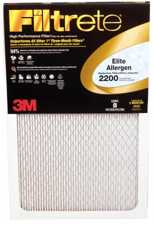 Ea22dc-6 20 In. X 30 In. X 1 In. Filtrete Elite Allergen Reduction Filter - Pack Of 6