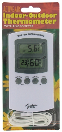 Hgioht Activeair Indoor Outdoor Thermometer With Hygrometer