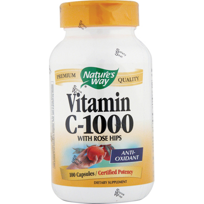 0816264 Vitamin C With Rose Hips - 1000 Mg - 100 Capsules