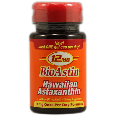 1097823 Bioastin Hawaiian Astaxanthin - 12 Mg - 25 Gel Caps