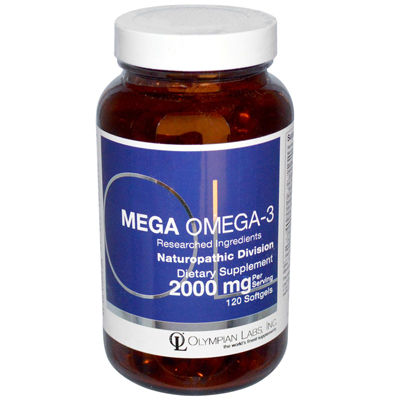 0382747 Mega Omega-3 Fish Oils - 2000 Mg - 120 Softgels