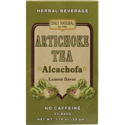 1086354 Artichoke Tea Caffeine Free Lemon - 20 Tea Bags