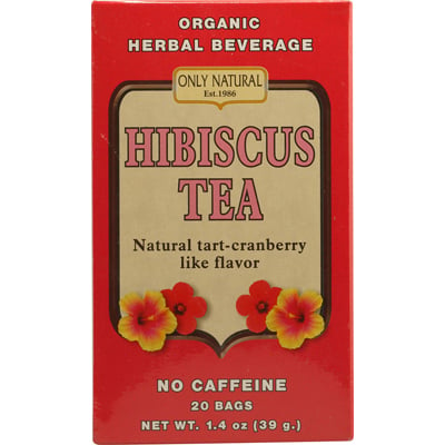 0348037 Organic Hibiscus Tea - 20 Bags