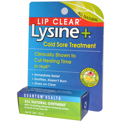 0610220 Lipclear Lysine And Cold Sore Treatment All Natural Ointment - 0.25 Oz