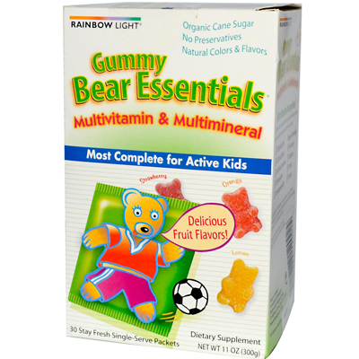 0826057 Gummy Bear Essentials Multivitamin Multimineral Fruit - 30 Packets