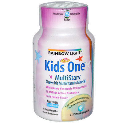 0107714 Kids One Multistars Fruit Punch - 30 Chewable Tablets