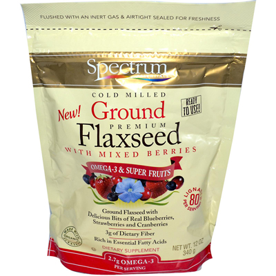 0821504 Ground Flax With Mixed Berries - 12 Oz