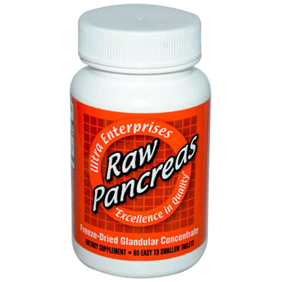 0439232 Raw Pancreas - 200 Mg - 60 Tablets