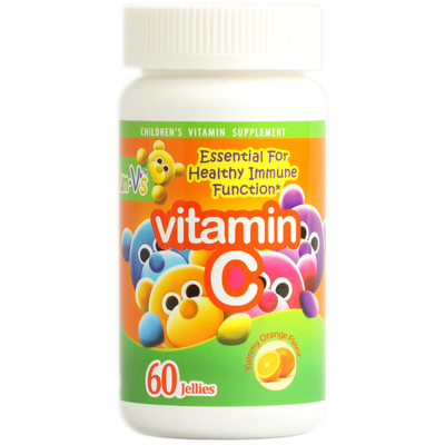 1137827 Vitamin C Jellies Yummy Orange - 60 Chewables