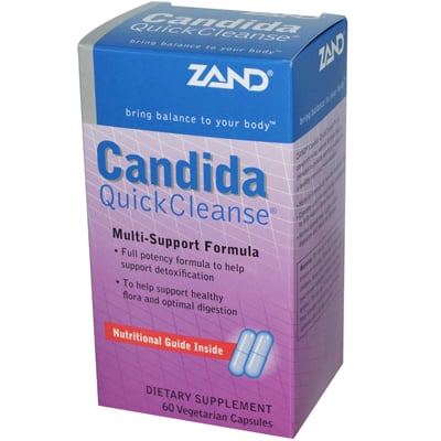 0365676 Candida Quick Cleanse Multi-support Formula - 60 Vegetarian Capsules