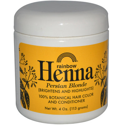 0616029 Henna 100 Percent Botanical Hair Color And Conditioner Persian Blonde 4 Oz - 113 G - 4 Oz