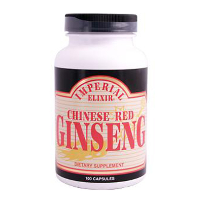 0629717 Chinese Red Ginseng 100 Capsules - 100 Caps