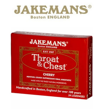 0650184 Throat & Chest Cherry 24 Lozenges - Case Of 24 - 24 Pack