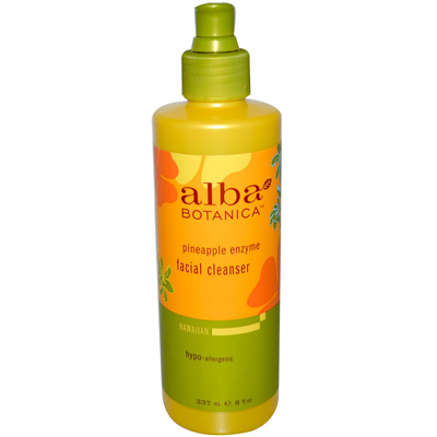 0389932 Alba Organics Enzyme Facial Cleanser Pineapple - 8 Fl Oz