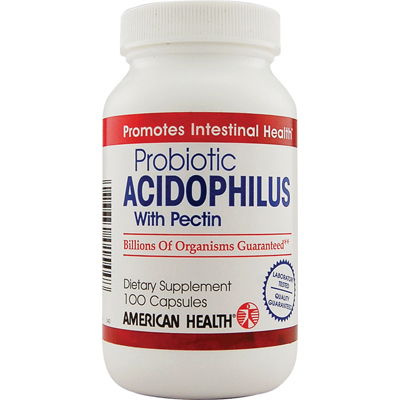 American Health 0704387 Probiotic Acidophilus With Pectin - 100 Capsules