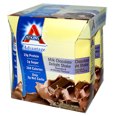 0458125 Advantage Rtd Shake Milk Chocolate Delight - 11 Fl Oz Each - Pack Of 4