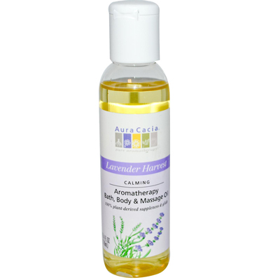 Aura(tm) Cacia 0611863 Aromatherapy Body Oil Lavender Harvest - 4 Fl Oz