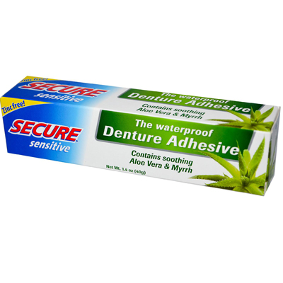 0540229 Bioforce Inc Secure Sensitive Denture Adhesive - 1.4 Oz
