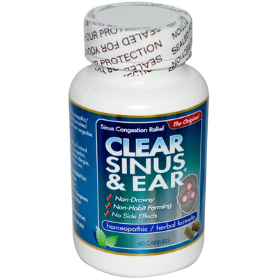 0408898 Clear Sinus And Ear - 60 Capsules