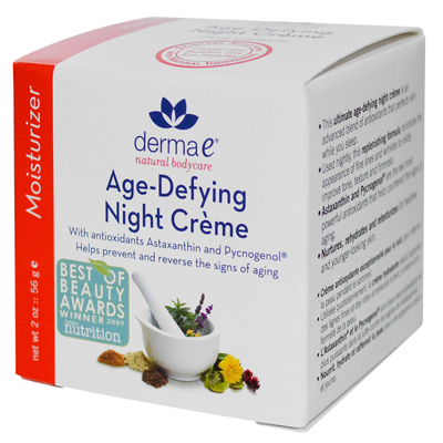 Derma E 0160895 Age-Defying Night Creme - 2 oz