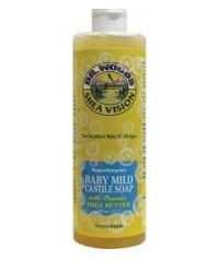 Shea Vision Pure Castile Soap Baby Mild With Organic Shea Butter - 8 Fl Oz