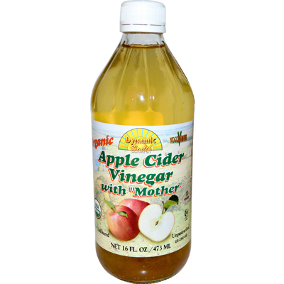 Dynamic Health 0328831 Organic Apple Cider Vinegar With Mother - 16 Fl Oz