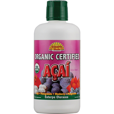 Dynamic Health 0218305 Organic Certified Acai Berry Juice Blend - 33.8 Fl Oz