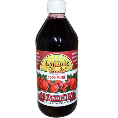Dynamic Health 0739185 Pure Cranberry Juice Concentrate - 16 Fl Oz