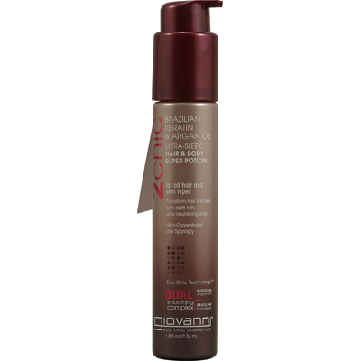 1084599 2chic Ultra-sleek Hair And Body Super Potion With Brazilian Keratin And Argan Oil - 1.8 Fl Oz