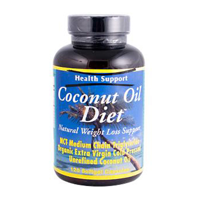 0418178 Coconut Oil Diet - 120 Softgels