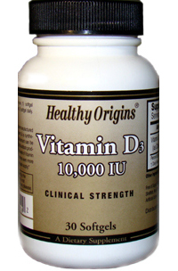 0242180 Vitamin D3 - 10000 Iu - 30 Softgels