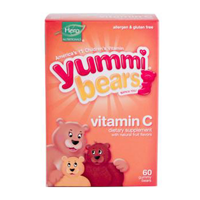 0394296 Yummi Bears Vitamin C - 60 Chewables