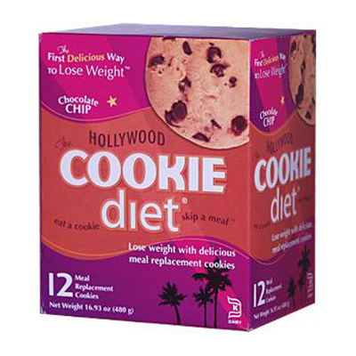 0885236 Miracle Products Cookie Diet Meal Replacement Cookie Chocolate Chip - 12 Cookies